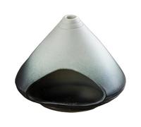 HQHYGM Ceramic Incense Holder Porcelain Gift Tea Table Ornament Accessory for Office Bedroom SPA Living Room Decor, Gradient Black