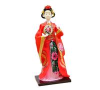 HQHYGM Chinese Handicraft Silk Figurine Resin Sculpture Decoration 30cm with Makeup Collectible Doll for Housewarming Bookshelf Desk, Yang Yuhuan