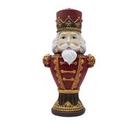 HQHYGM Christmas Traditional Resin Nutcracker King Ornament Festive Collectible Nutcrackers for Home Birthday