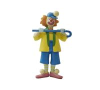HQHYGM Clown Statue Figure Sculpture Creative Novelty Decorative Figurine Tabletop Ornament for Birthday Office Shelf