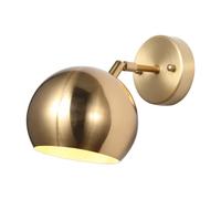 HQHYGM Copper Wall Light Globe Wall Indoor Wall Lamp Wall Mount Fixture Bedroom Bedside Sconces Headboard Lights for Living Room