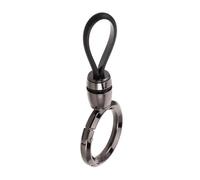 HQHYGM Creative Metal Keychain Ring for Car Keys, Unisex Key Holder with Hanging Fob Charm, Small Keyring Pendant Accessory for Men and Women Backpack Bag