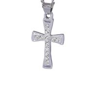 HQHYGM Crucifix Necklace For Women, Cross Necklace Dazzling Crystal Jesus Crucifix Necklace Jewelry, Jesus Cross Necklace, Cross Necklace with Jesus