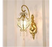 HQHYGM Crystal Wallp Light Hotel Lights Bedroom Bedsideps Stairway Liviroom Decor Indoor Wall Sconces Lightifixture Wall Lights for Bedroom