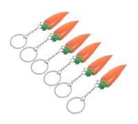 HQHYGM Cute Carrot Keychain Purse Charm Handbag Accessories Easter Decorations