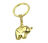 HQHYGM Cute Elephant Keychain Metal Bag Decor Keyring Stylish Accessory for Women Purse Car Charm Key Ring with Detailed