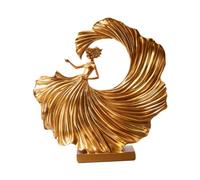 HQHYGM Dancer Statue Dancing Girl Figure Creative Decorative Figurine Desktop Ornament for Table Centerpiece Bedroom Home Decoration