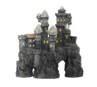 HQHYGM Decor, Decoration, Resin Tank Hide Castle Ornament Hideout Aquarium Accessories
