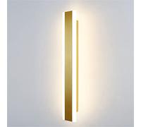 HQHYGM Dimmable Strips Wall Light Indoor Up Down Wall Lamp Color Adjustable Wall Fixture Acrylic Aluminum Bedside Decoration for Bedroom Living Room Balcony Hotel Corridor