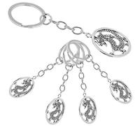 HQHYGM Dragon Keychain Red Keychain Custom Dragon Handbags Bag Holders Filler Key Chain Foldable China Harbor Men's