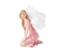 HQHYGM European Angel Princess Figurine Desktop Ornament Tabletop Craft Resin Sculpture for Living Room Home Bedroom Cabinets Office, Style D