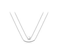 HQHYGM Fashion Artificial Pearl Necklace Small Fresh Style Atmosphere Female Clavicle Chain