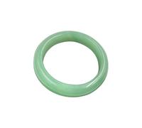 HQHYGM Fashion Natural Green Jade Bangle Bracelet for Women Wealth Chinese Good Luck Bracelet Woman Elegant Genuine Green Jade Stone Bangle Birthday (Quartzite1, 66-67)