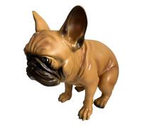 HQHYGM French Garden Statue Ornament Handmade Novelty Animal Sculpture Collection for Wedding Hotel Desktop Cafe Cabinet, Shit Dog