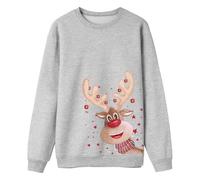 HQHYGM Full Body Costume Women Warm Christmas Jumper for Men Long Sleeve Casual Pullover Letter Print Lightweight Sweatshirt Matching Family Outfit Homewear Women Set Cotton