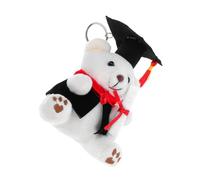 HQHYGM Graduate Bear Pendant Keychain Decorated Bear for Graduation Doctor