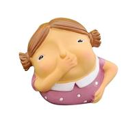 HQHYGM Holding Nose Bathroom Statue, Funny Resin Figurine, Quirky Boy/Girl Sculpture, Hilarious Desktop Decor, Shelf Ornament, Home Decoration, Boys, 8.1x6.4x6.4cm for Girls