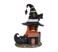 HQHYGM House Statue Sculpture Collectible Decorative Creative Desktop Ornaments Halloween Decoration for Party Living Room