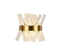 HQHYGM Indoor Crystal Wall Light 24W Crystald Wallpmalist up and Down Wall Lightiluxurious Decoration Bedsidep for Bedroom Liviroom