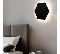 HQHYGM Indoor Wall Light with Touch Control Switches Wall Lamps Interior Decor Wall Sconces for Bedroom Cafeteria Decorative Illumination 3000K/4500K/6000K Acrylic