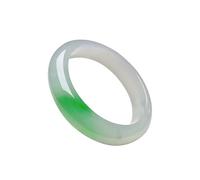 HQHYGM Jade Bangle Bracelet for Women Bangle Woman Good Luck Wealth Bracelet Natural Jade Stone Bangle Green Real Jade Bangle Christmas