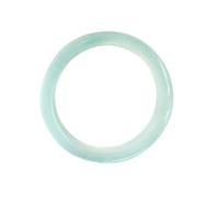 HQHYGM Jade Bangle Bracelet For Women Natural Ice Green Jade Bracelet with Box Chinese Wealth Good Luck Bangle For Women Mother Gift Birthday(Bing Green, 60-61mm)