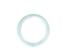 HQHYGM Jade Bangle Bracelet For Women Natural Ice Jade Bracelet with Box Chinese Wealth Good Luck Bangle For Woman Yoga Meditation Gift Birthday(Bing Green,58-59mm)