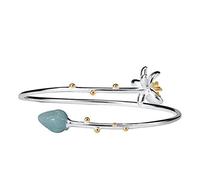 HQHYGM Jade Bracelet Female 925 Silver Bangle Court Lady Style Adjustable BraceletPink