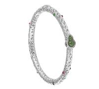 HQHYGM Jade,Vintage 925 Silver Bangle Clothing Accessories 212