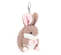 HQHYGM Key Chain Animal Purse Cute Handbags Decorative Hanging Ornaments Cute Fluffy Keychain Car Key Charms Bag Hanging Pendants Luggage Pendant Bunny Hanging Decors Rabbit Props