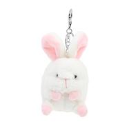 HQHYGM Key Chain Animal Purse Cute Handbags Decorative Hanging Ornaments Cute Fluffy Keychain Car Key Charms Bag Hanging Pendants Luggage Pendant Bunny Hanging Decors Rabbit Props