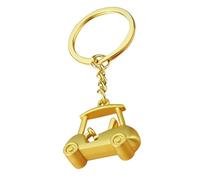 HQHYGM Keychain Cart Keys Elegant Key Holder Golf Enthusiasts Lightweight Keyring Accessory Birthdays Christmas for Long Term Use