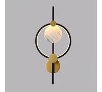 HQHYGM Lamps for Bedroom Aluminum Light 15W 3 Color Mode Living Room Hallway Stair Indoor Decor Wall Fixtures (20.4in)