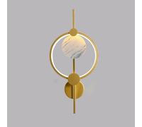 HQHYGM Lamps for Bedroom Aluminum Light 15W 3 Color Mode Living Room Hallway Stair Indoor Decor Wall Fixtures (20.4in)