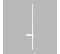 HQHYGM Linear Wall Geometric Wall Light Fixture Indoor Wall Mount Lamp 3000K Warm White Wall Sconces for Living Room Background Bedroom Hallway Lights/White/122.5Cm