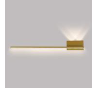 HQHYGM Linear Wall Wall Light Long Strip Wall Mounted Lamp Minimalist Sconces Wall Fixture for Living Room Bedroom Bedside Indoor Wall Washer/D4000K/80Cm