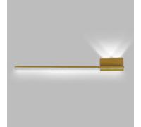 HQHYGM Linear Wall Wall Light Long Strip Wall Mounted Lamp Minimalist Sconces Wall Fixture for Living Room Bedroom Bedside Indoor Wall Washer/D6000K/100Cm