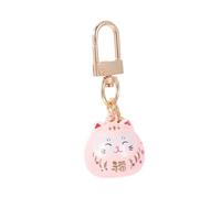 HQHYGM Lucky Cat Keychain Christmas Decorations Keychain for Keys Christmas Ornaments Lucky Cat Key Chain Keychains for Women Amulet Keychain Fortune Cat Ornament Ceramic Cat Ornament Car