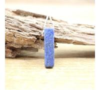 HQHYGM Natural Crystal y Chains Raw Stone Silce Slab Pendants Crystal Amethysts Quartz Lapis Gems Necklace Jewelry,Citrine (Color : Lapis Lazuli)