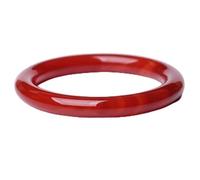 HQHYGM Natural Red Agate Chalcedony Bracelet Women's Hand-Carved Emerald Bangles Lady Jade Bracelet Jewellery Woman Gifts (Gem Color : 60-62mm)