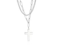 HQHYGM Necklace Pendant Chain Men Women Jewellery Pendant Necklace Double Layer Necklace Jewelry Household