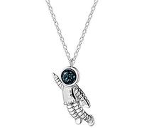 HQHYGM Necklace S Astronaut Necklace Creative Collarbone ChainNecklace for Women Men Household