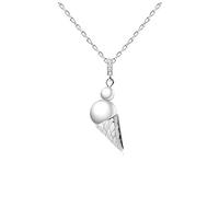 HQHYGM Necklaces for Women Girls Creative Sweet Ice Cream Necklace, Light Purple Ladies Jewelry, Pendant Necklace, Choker Necklaces Household