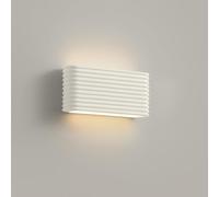 HQHYGM Nordic Wall Light Cream Resin Wall up Down Wall Lamp Rectangular Sconces Wall for Living Room Bedroom Hallway Indoor Wall Washer 18W Wall Spotlights/White