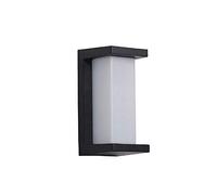 HQHYGM Outdoor Wall Lamp Bright Up and Down Warm White Aluminum Garden Lights Waterproof IP65 for Patio Aisle Villa Exterior Walls Balcony Courtyard [Energy Class A++] (Color : Black 30w)
