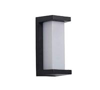 HQHYGM Outdoor Wall Lamp Bright Up and Down Warm White Aluminum Garden Lights Waterproof IP65 for Patio Aisle Villa Exterior Walls Balcony Courtyard [Energy Class A++] (Color : Black 30w)