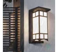 HQHYGM Outdoor Wall Lamps with Motion Sensor IP65 Waterproof Wall Porch Lights Wall Outdoor Security Light Indoor/Outside for Balcony Garage Fence