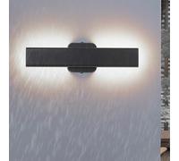 HQHYGM Outdoor Wall Lights IP65 Waterproof Aluminum Wall Sconces Front Door Lamp Acrylic Wall Lamps Indoor/Outside for Garden Hallway Entrances Balcony