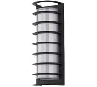 HQHYGM Outdoor Waterproof Wall Light 30W Aluminum Metal Exterior Wall Light Curved Decoration Outdoor Wallp Cylinder Acrylicround Wall Lightiwarm Light