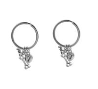 HQHYGM Pet Dog Key Chain Bag Charm Pet Sympathy Keychain Dog Keychains for Women for s Owner Keychains Hanging Key Rings for Back Mom